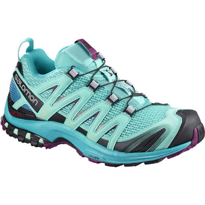 SALOMON XA PRO 3D W Philippines - Women's Trail Running Shoes - Blue | 930152-KOB